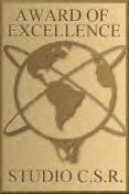 Studio C.S.R. Award of Excellence - September 1999