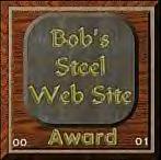 Bob's Steel Website Award - March 2000